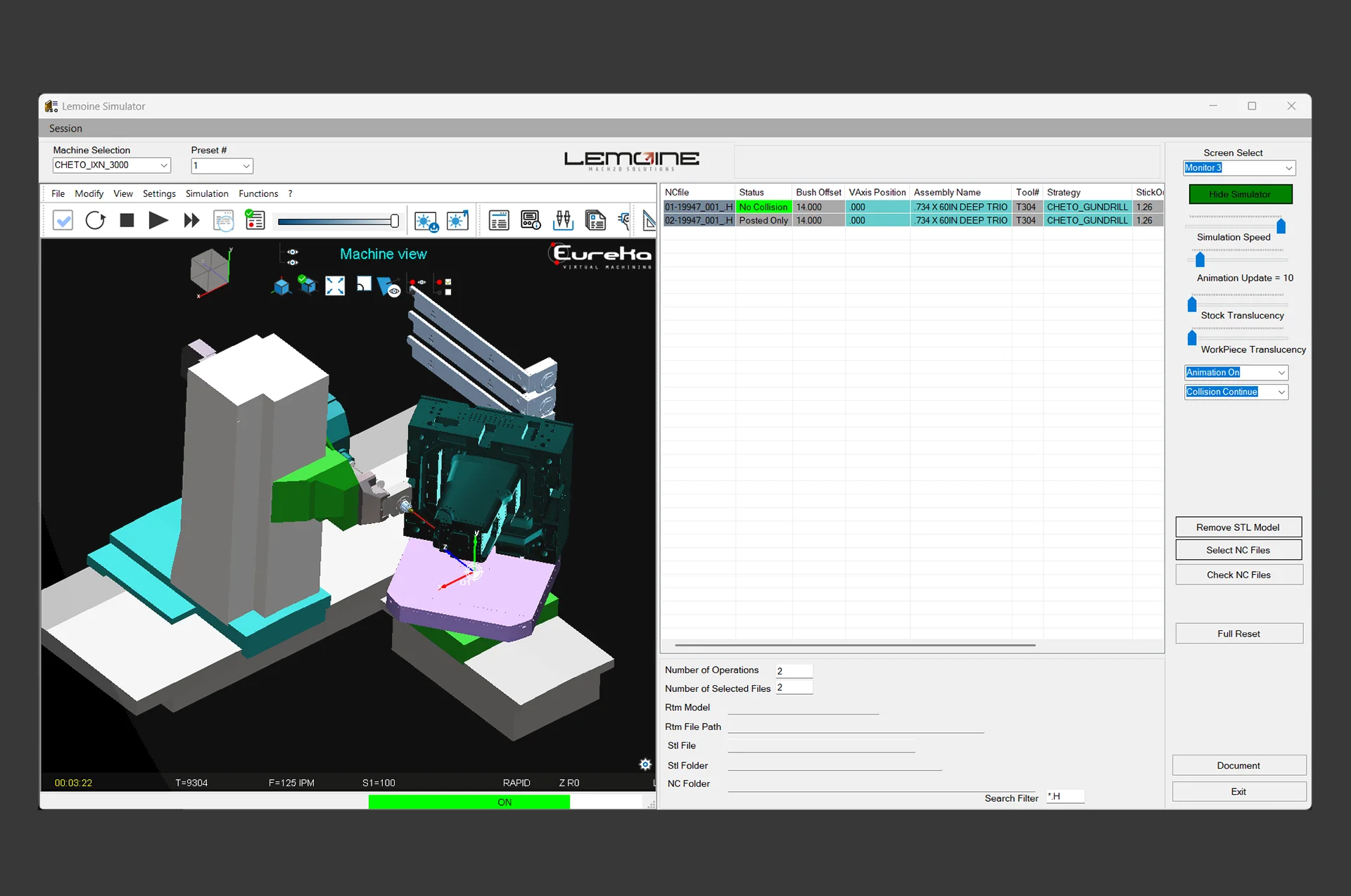 Lemoine RTM 3D Manager