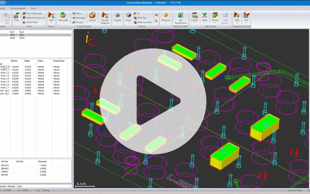Automated Pocket Milling