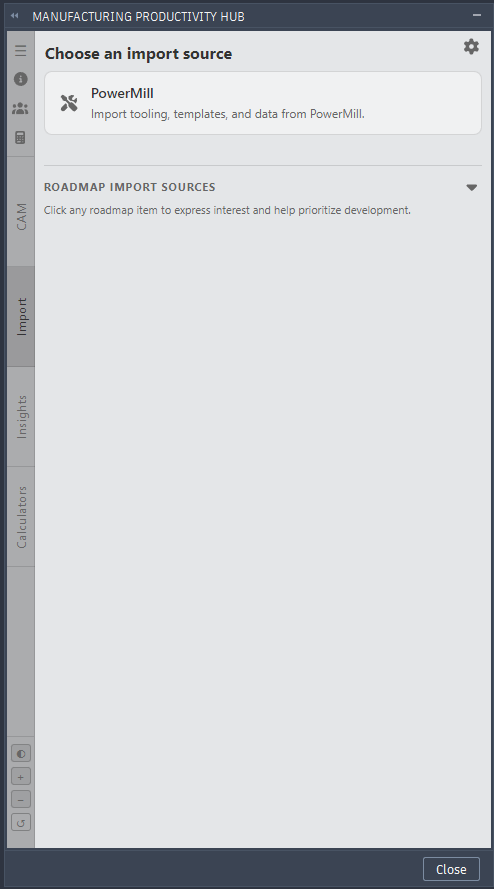 Manufacturing Productivity Hub landing page
